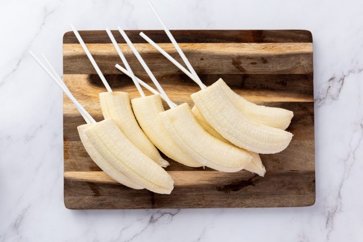 bananas on sticks