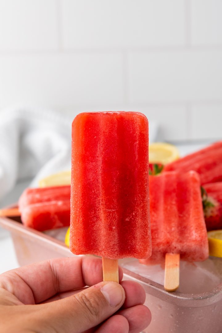 strawberry popsicle
