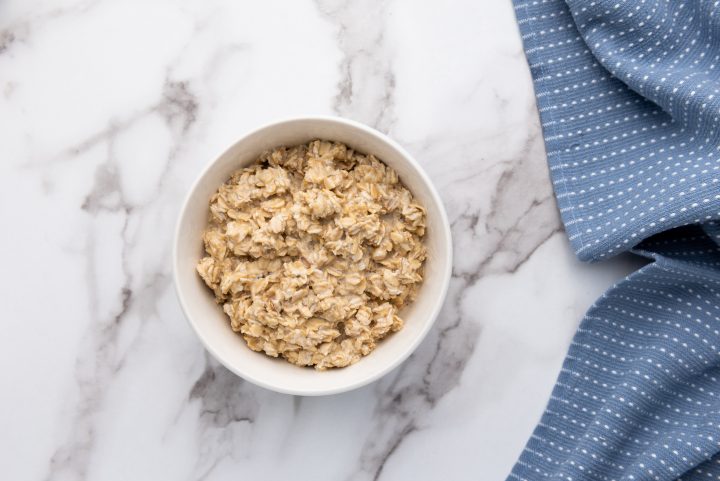 oatmeal overnight in a bowl