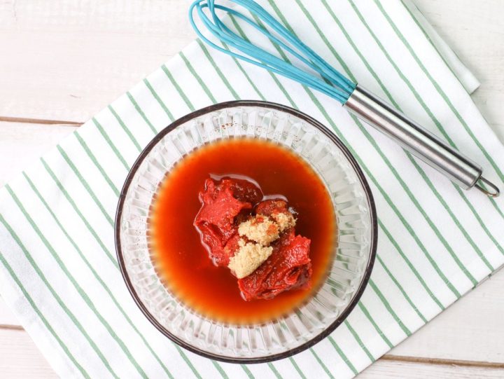 barbacoa sauce in a glass bowl