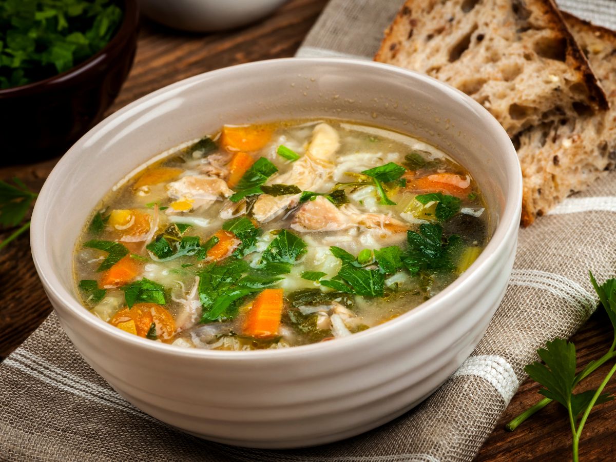 chicken and vegetable sioup