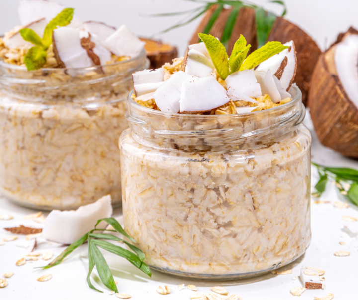 coconut milk refrigerator oats