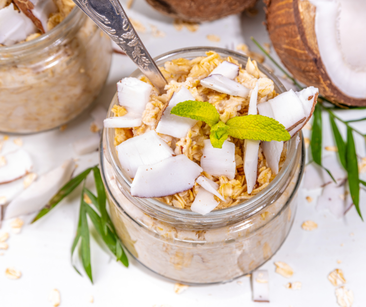 coconut milk overnight oats