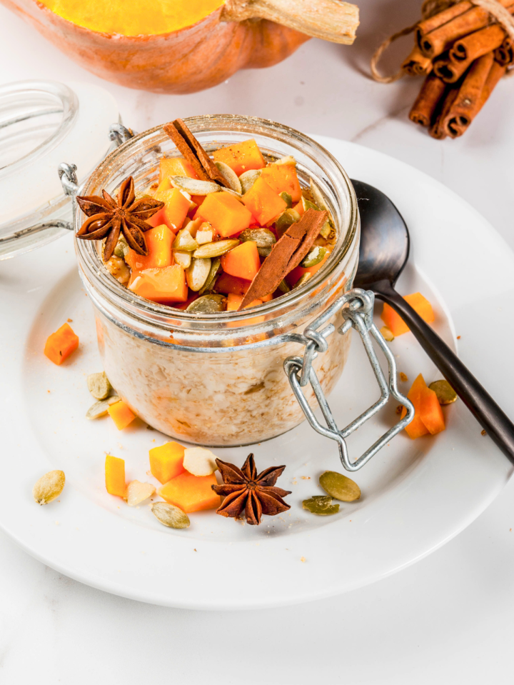 pumpkin spice overnight oats