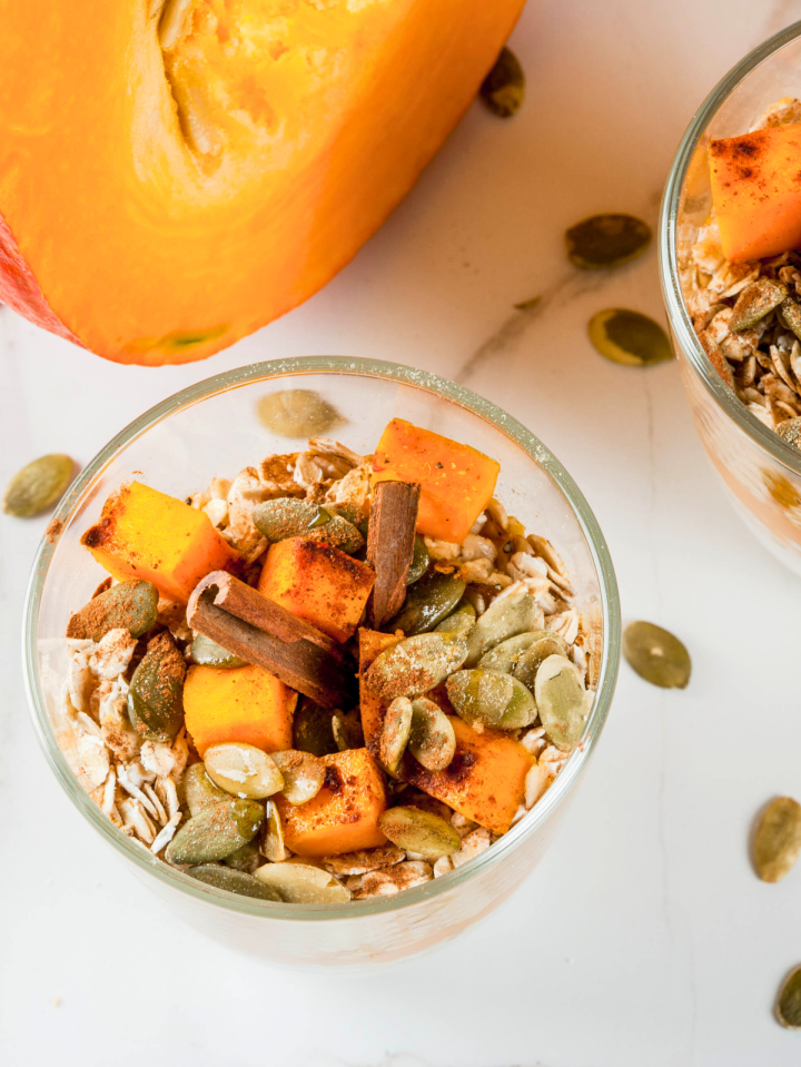 pumpkin spice overnight oats