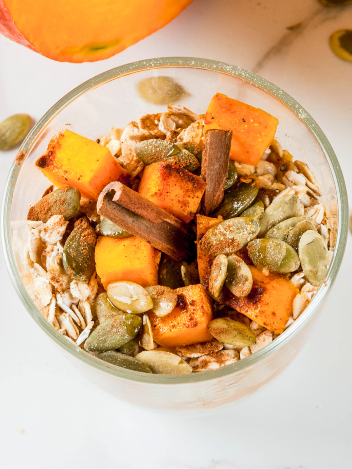 pumpkin pie overnight oats