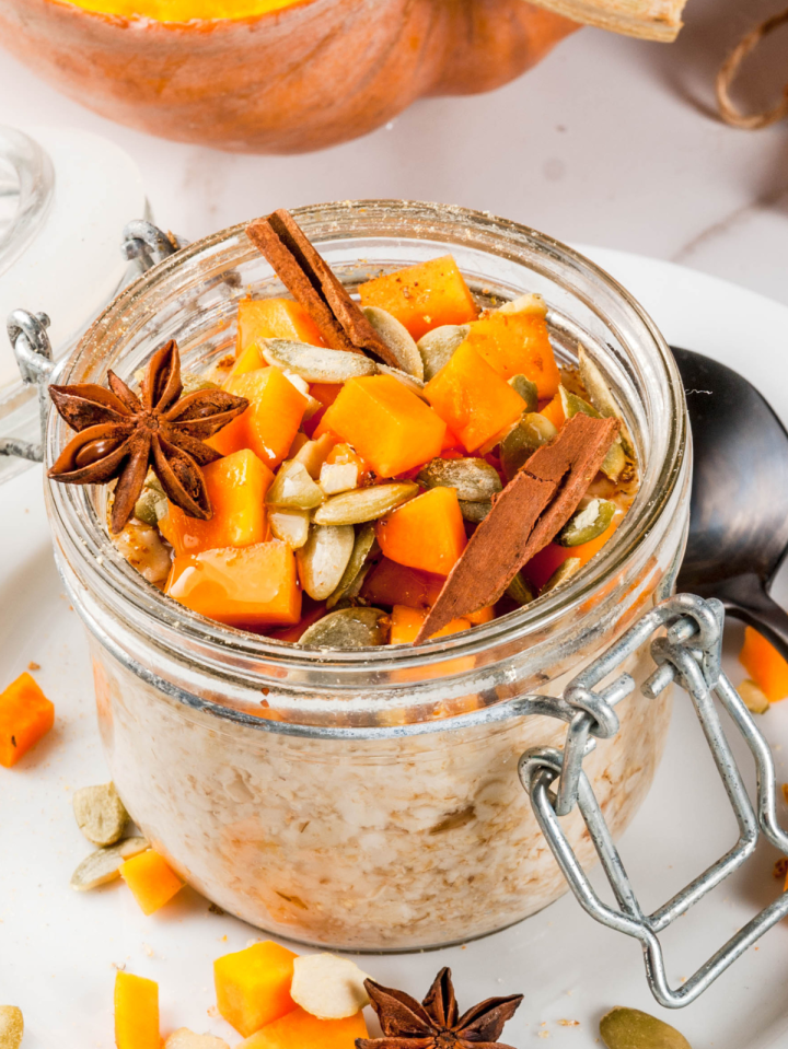 pumpkin pie overnight oats