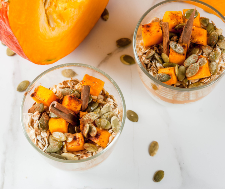 pumpkin pie overnight oats