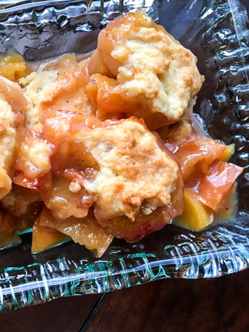 peach cobbler from scratch