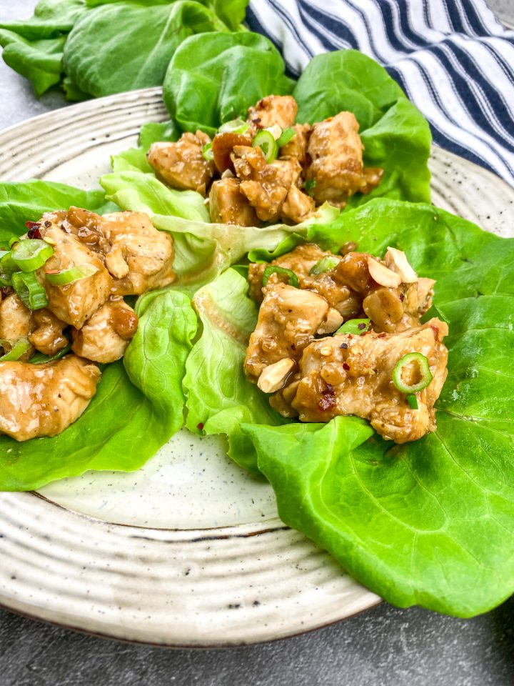 Cashew Chicken Wraps