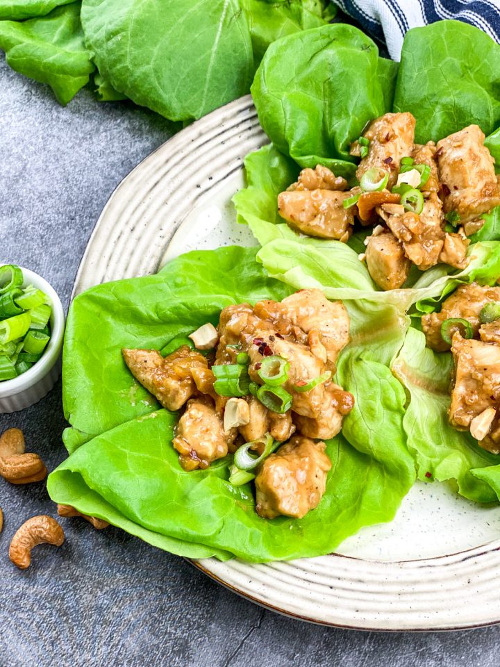 Cashew Chicken Wraps