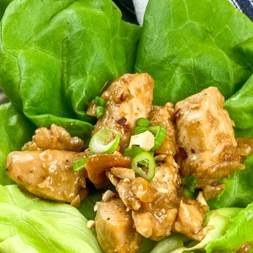 Cashew Chicken Wraps