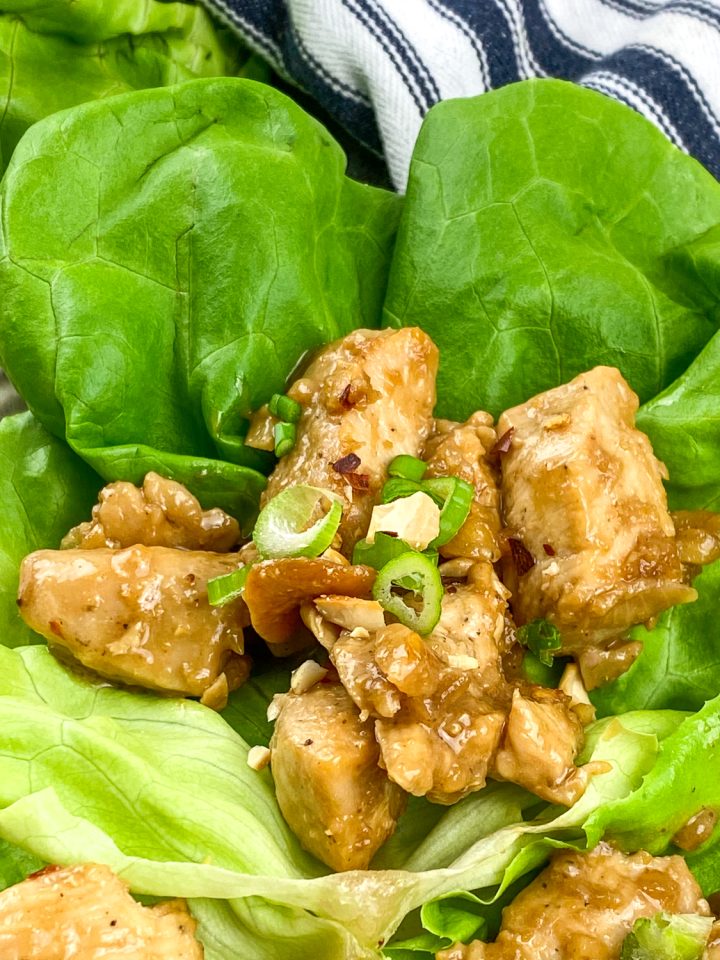 Cashew Chicken Wraps