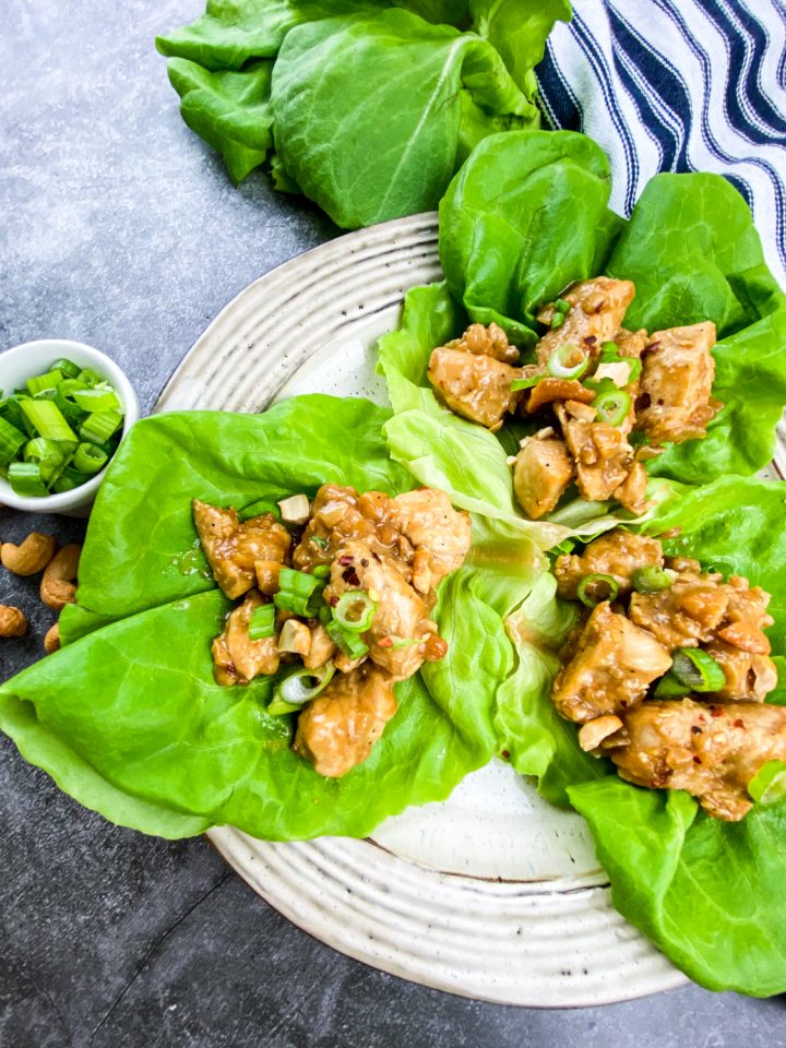 Cashew Chicken Wraps