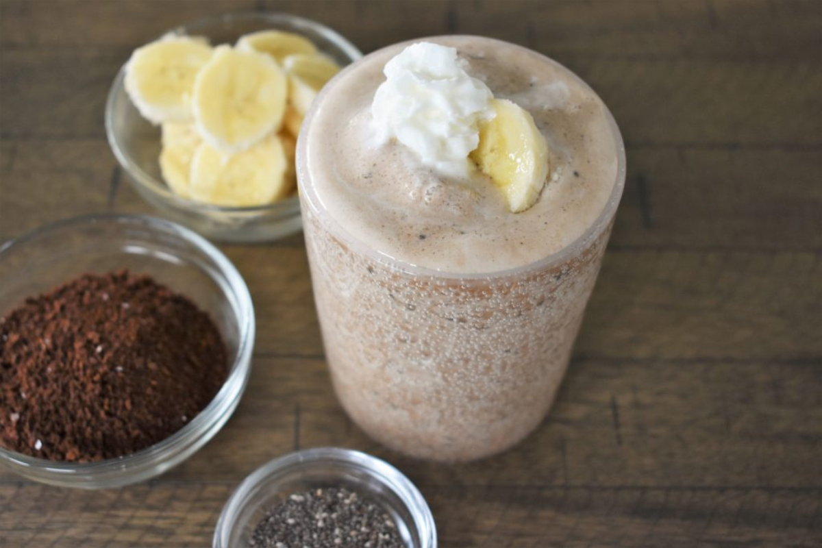 Good Morning Coffee Banana Smoothie