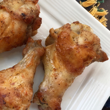 Baked Lemon Pepper Chicken Wings