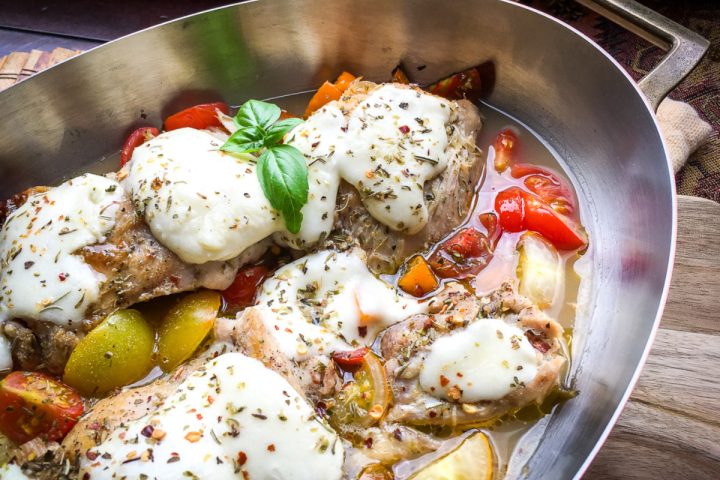 Mozzarella Chicken Thighs