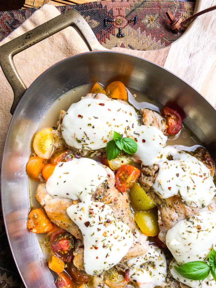 Mozzarella Chicken Thighs