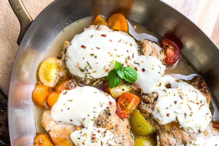 Mozzarella Chicken Thighs