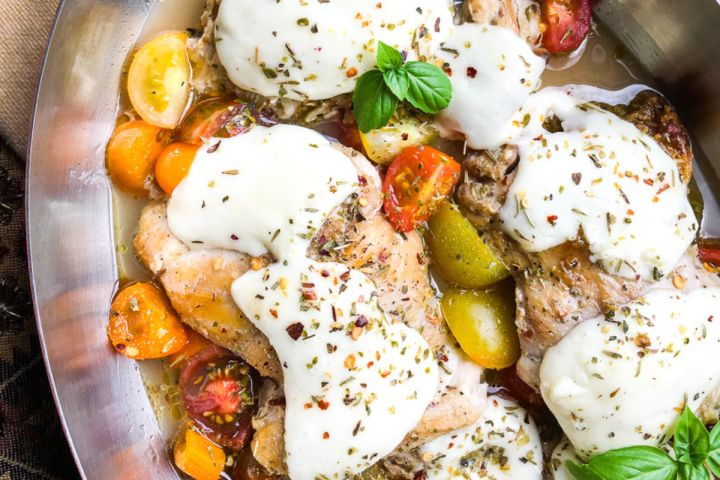 Mozzarella Chicken Thighs