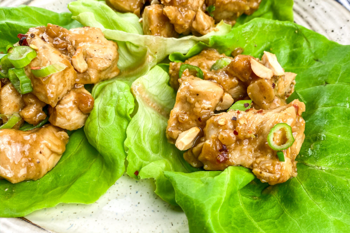 Cashew Chicken Wraps