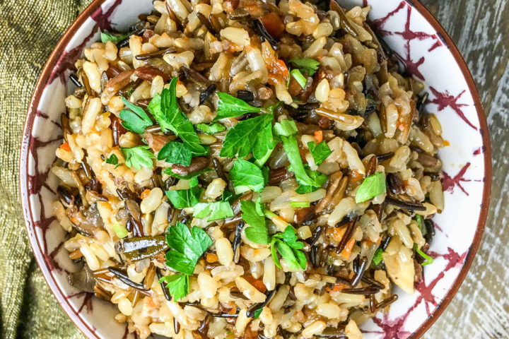 wild rice pilaf